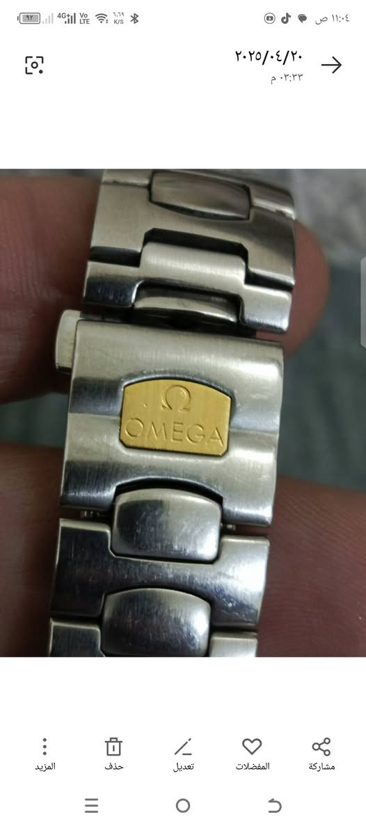 اوميكا كوبرا سي ماستر ذهب وستيل كوارتز 
375دولار


**إذا كنت صاحب هذا الإعلان وتريد حذفه لأي سبب، رجاءا أرسل رسالة إلى الدعم الفني**