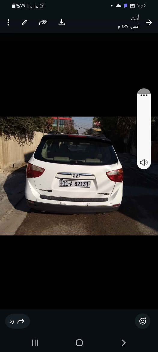هونداي فيركروز بغداد بيه مكانات صبغ ابيع حزام فول  مواصف بيع او مراوس حسب القناعه ٢٠٠٨ بغداد *********** بغداد الدوره بغداد, العراق
