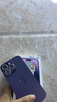 Apple iPhone 14 Pro Maxللبيع اللون البنفسجي 💜 ذاكرة 256GB نسخة الشرق ا...