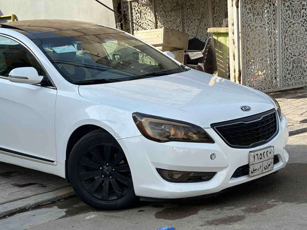 كيا كادنزا خليجي موديل 2011
رقم شمالي 
الموصفات فول 
عده البصمه 
صدر امامي
صدر خليفي جديد 
كير جديد وبي ضمان 
تبريد جديد 
السعر 110 وبي مجال 
صبغ دعاميات وهلال الجاملغ الخلفي 

***********
