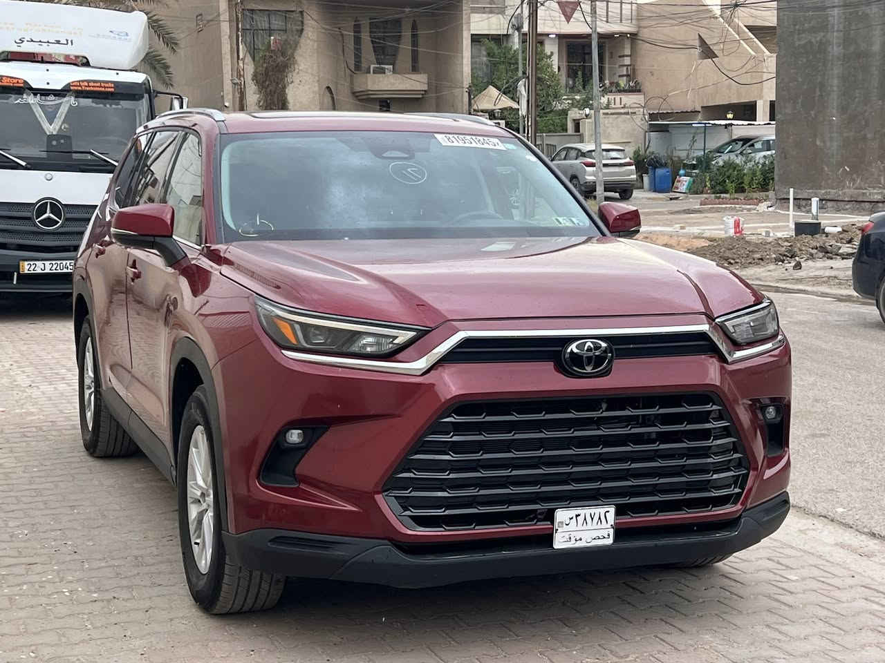 تيوتا كراند هايلندر  2024  هايبرد

مواصفات xle بانوراما

ماشيه 36 الف دخول جديد الى العراق 

فحص مؤقت (كلفة الرقم ورقتين)

بدون صبغ بارد فقط
رقم الشاصي
5TDACAB56RS001934

 7 راكب 

مواصفات 

شاشه كبيره

كامره 

بصمه  

الاربع بيبان بصمه 

دخول ذكي 

رادار امامي 

رادار خلفي 

وادار جانبي 

نقطه عمياء 

جلد 

تدفئه كراسي 

كراسي كهربائيه اماميه تحكم  

ثلاث قطع تبريد 

منفذ شحن ٦ مكانات 

شحن 
‎صندوق كهرباء 

وضعيات قياده ايكو سبورت نورمال نزول  

بردات خلفيه 

المكان بغداد -العامريه

***********
***********
اكرم الحديثي
