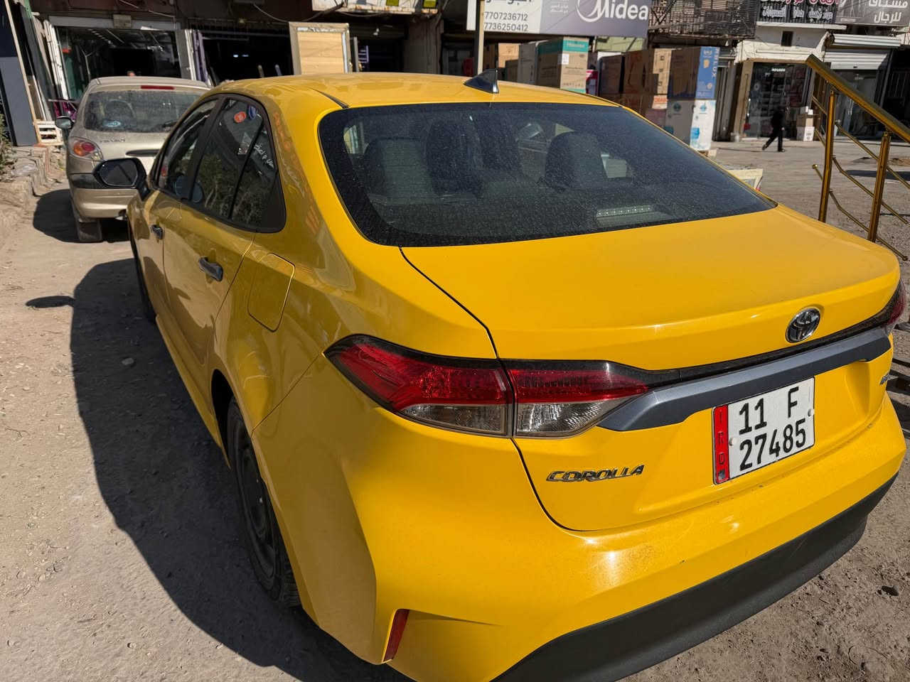 كورلا تكسي رقم بغداد انكليزي بدون ايرباك محرك 2000بانزين صور الحادث مرفقه شاشه كامره حساس هند ابريك كهرباء سياره جديده لك تحويل ثاني يوم هزه سنويه جديده هيئه مصفره السعر 163بيه مجال قليل مكان السياره بغداد اتصال*********** بغداد, العراق
