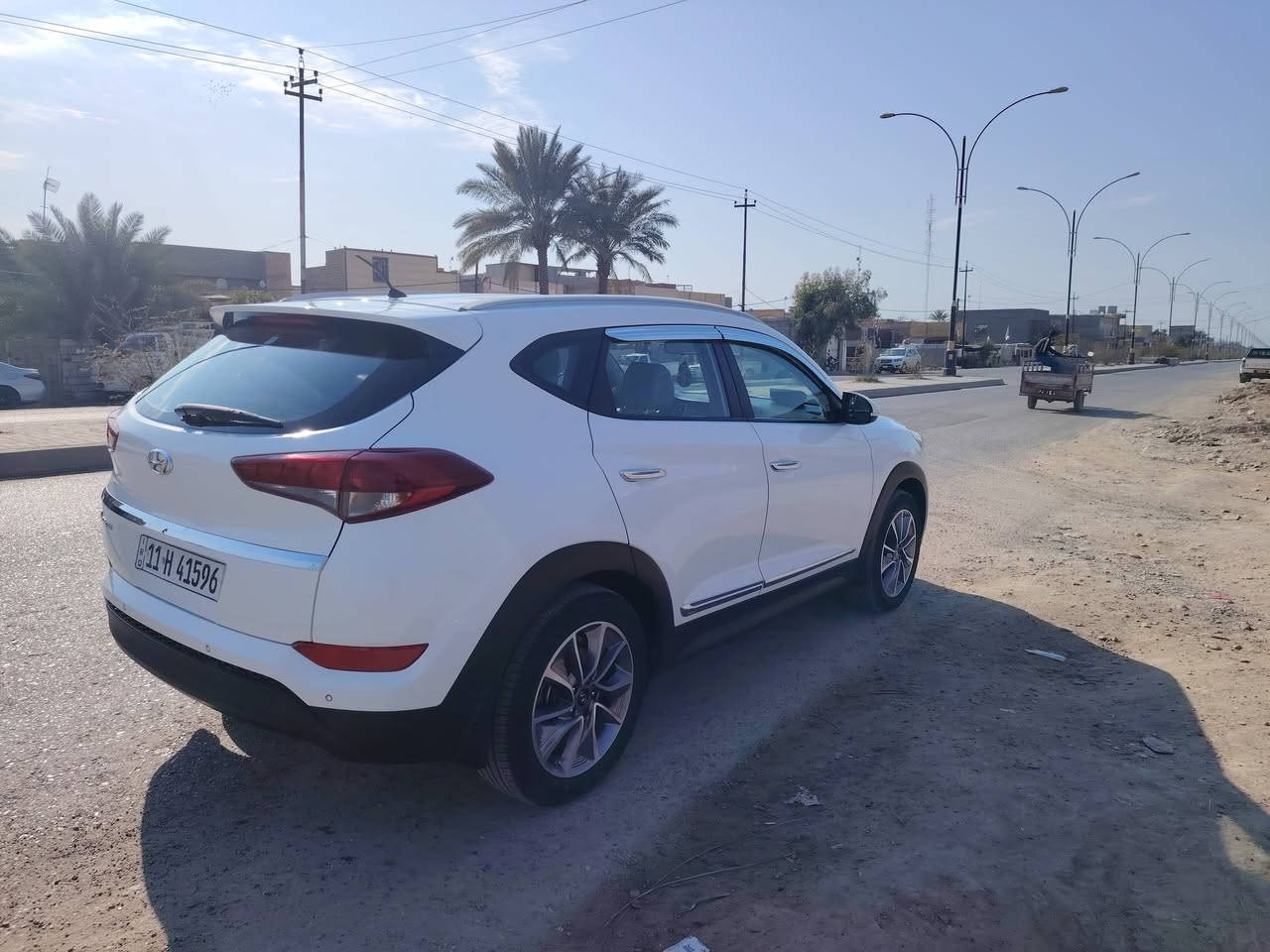 توسان خليجي 2018 بدون صبغ مكفوله بيه مكانين صغار بارد ماشيه 119 كير محرك كله مكفوله سعر 180 ورقه
*********** مكاني صلاح الدين بلد
