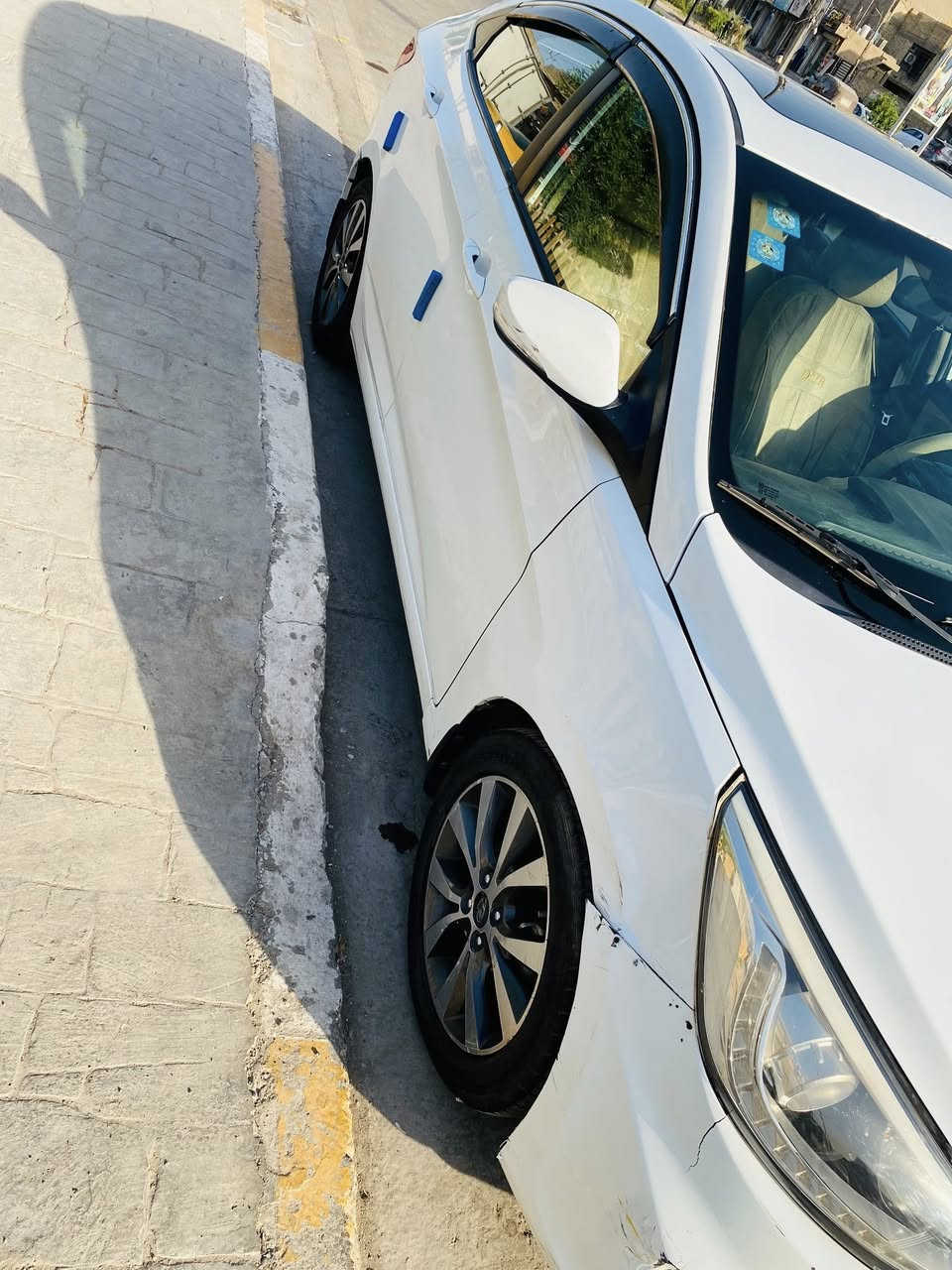 السلام عليكم هونداي اكسنت موديل 2016خليجي رقم بغداد باسمي تحويل مباشر محرك 1600كير حداديه تبريد محرك كفاله فول مواصفات بيها خمس قطع صبغ وموضحه بل سونار رايدها 95وبيها مجال بسيط حك الجيه
رقم الهاتف ***********

