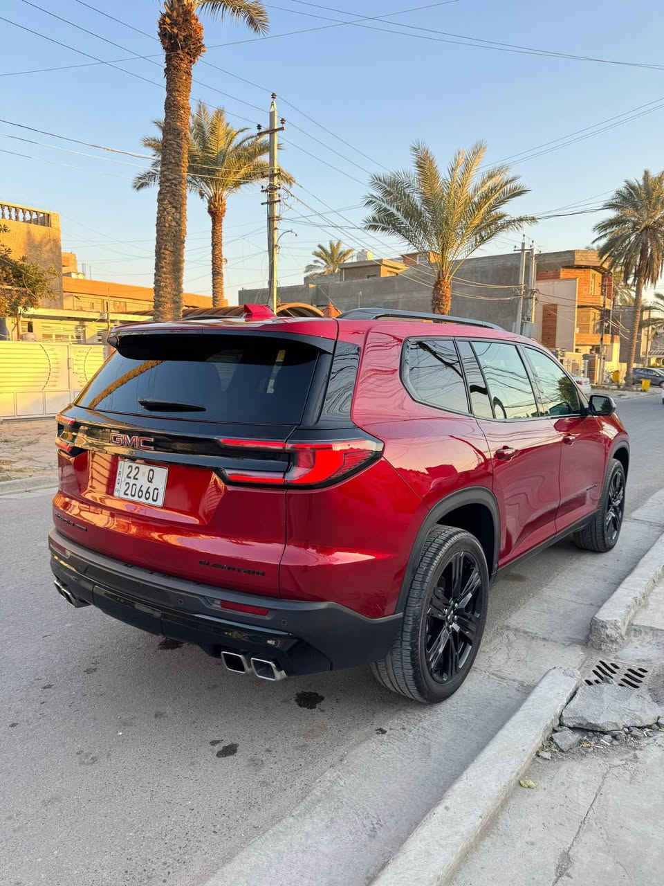 اكاديا موديل ٢٠٢٥ اليڤيشن فول مواصفات

محرك ٤ سلندر ٢٥٠٠ تيربو 

ممشاها ٢٣٠٠ مايل جديده بمعنى الكلمه

بلاك توب بلادي 

بانوراما

٥ كامرات

تدفئة كشنات امامي وخلفي وستيرن

داتا شو 

قبغ جنطه كهرباء

سستم صوت

حادث جداً بسيط بدون صبغ اوتبديل فقط ربع الدعاميه . ايرباك راجع سستم

تصليح درجة اولى بدون اي نقص 

مكان السياره حي الخضراء*********** بغداد, العراق
