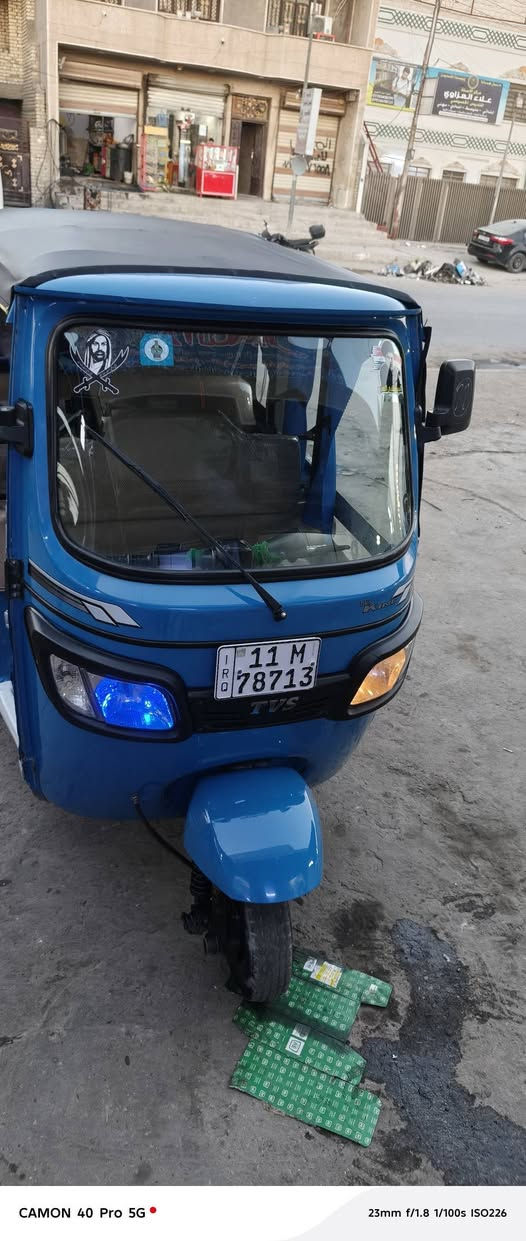 تكتك TVS للبيع
موديل ٢٠٢٢شهر ٥
مرقمه رقم بغداد
للاستفسار اتصال 
***********
