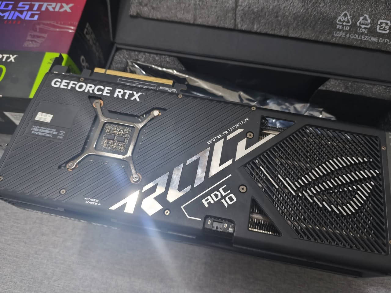 سلام عليكم كارت شاشه Asus rog strix 4080 نضافة جدا عالية السعر مليون ٣٥٠ الف توصيل متوفر


**إذا كنت صاحب هذا الإعلان وتريد حذفه لأي سبب، رجاءا أرسل رسالة إلى الدعم الفني**