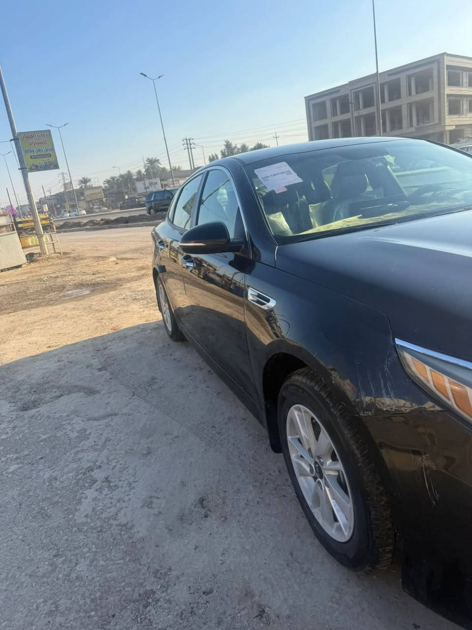 السلام عليكم للبيع أوبتما موديل 2017 رقم أربيل سنويه جديده كير ومكينه ما مفتوحات صدر امامي خلفي جديد تخم تاير جديد ويل كب سياره فول مواصفات السونار مرفق مع الصور السعر 133وبيه مجال بسيط 
مكان ديالى الخالص 
 رقم الهاتف 
***********
