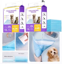 🐾✨ راحة ونظافة لحيوانك الأليف طول اليوم!   وفرنا بالعيادة Training Pad...