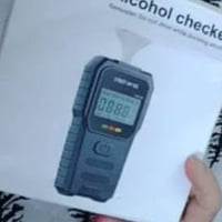 جهاز قياس الكحول • محمول • شاشة LCD