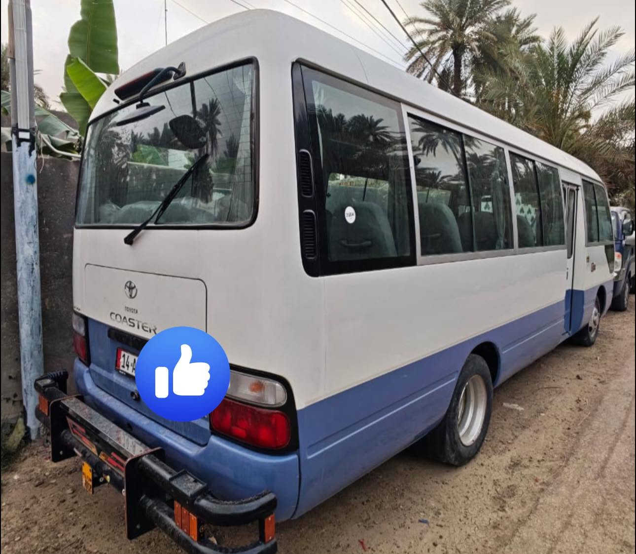 كوستر 2007 
السياره نظيفه جدا السياره  ما متعوبه مصفره غرامات وهيأه خطها باب المعظم كير مكينه حداديه جديده 
الإتصال على هذا الرقم ***********
