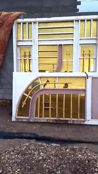 شباكين • حديد ثقيل • ١٫٨م×٢٫٢م