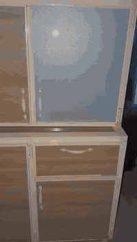 كاونتر ٣ قطع مابي اضرار نظيف السعر ١٧٥ مكان ابوغريب رقم موبايل ***********
