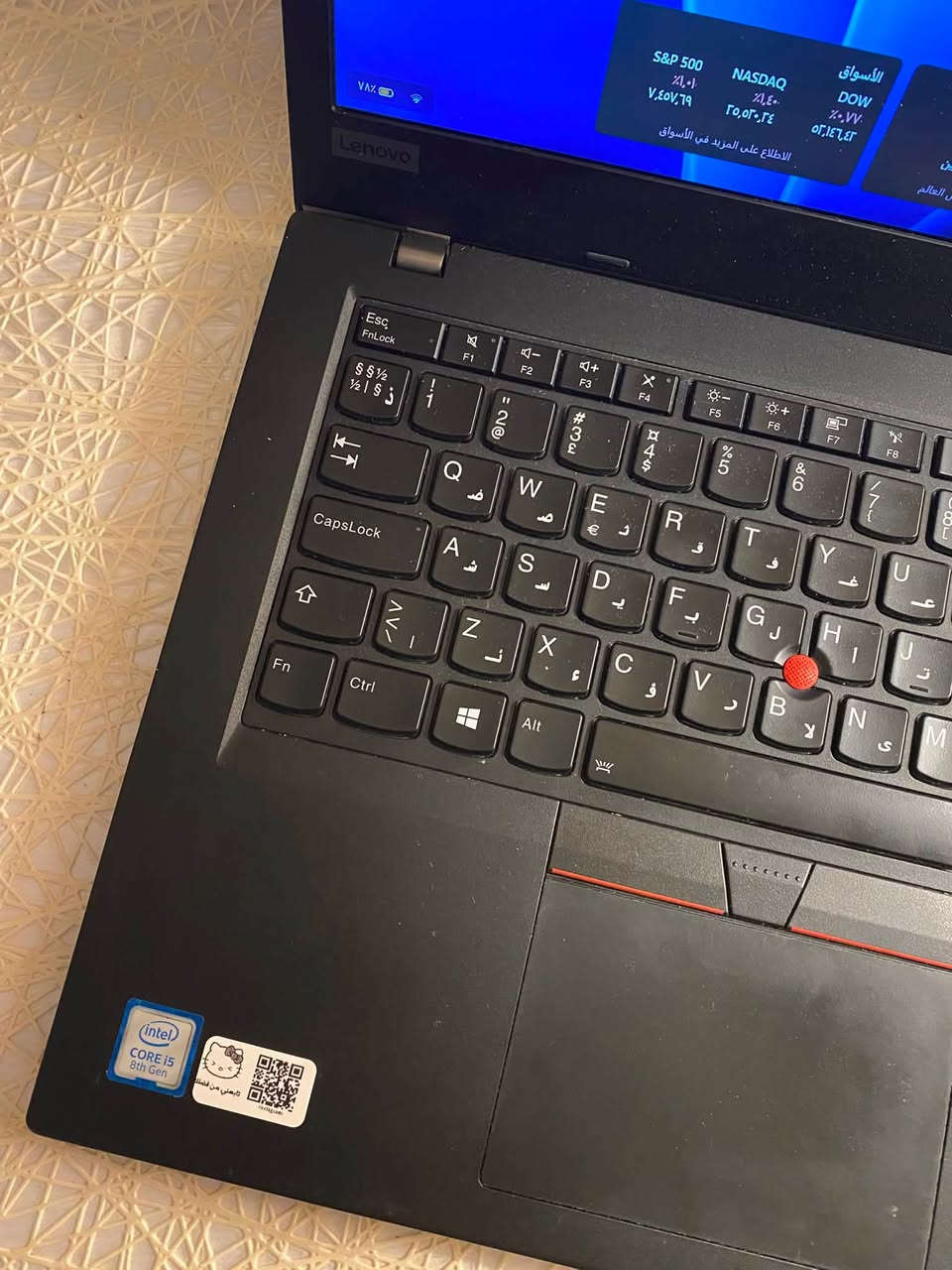💻 للبيع | Lenovo ThinkPad T480 — بحالة ممتازة جدًا 🔥

✅ المواصفات:
• المعالج: Intel® Core™ i5-8265U (الجيل الثامن)
• الرام: 8GB DDR4
• التخزين: 256GB SSD NVMe
• كرت الشاشة: Intel® UHD Graphics 620
• الشاشة: 14 بوصة
• نظام التشغيل: Windows 11
• قارئ بصمة: متوفر ✅

📌 جهاز نظيف وجاهز للاستخدام، مناسب للدراسة، العمل، والاستخدام اليومي، مع أداء ممتاز وسرعة عالية.

📩 للاستفسار والسعر، راسلني على الخاص.
📱 واتساب: ***********
