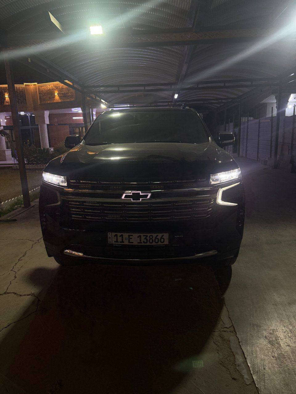 شيفروليت تاهو بريمير  2024 ( خـليـجـي )  السيارة جديده بمعنا الكلمة
مغلفه ppf برطاني اصلي   وبي ضمان 10سنوات 
الموديل :2024 ( خليجي )
اللون : اسود 
العداد :49Km 
ضمان وكاله المنصور علامه سوداء ضوء القمر
السيارة كفالة عامة  بحالة الوكالة
عدد الاسطوانات : 8 اسطوانات ( 8 سلندر )
المواصفات : 
* سقف بانوراما 
* دخول ذكي للسياره 4 أبواب ( بصمه )
* المقاعد كهربائية تدفئة و تبريد
* مقصوره الركاب من الجلد الفاخر   
* شاحن وايرلس لاسلكي
* ويل 22 انج
* نظام الرؤيه : 5 كامرات رؤيه شامله ( BIRD VIEW )
* نظام التعليق مستقل
* كشنات ميموري خزن
* نظام الصوت BOSE سماعات عدد 10
* دوسات كهرباء + اناره LED
* نظام سحب مقطوره تحكم كامل + كامرة لرؤية المطوره
* نظام جكات
السيارة رقم بغداد بسمي بشرط تحويل ثاني يوم 

رقم الهاتف ***********
السعر 610$ وبيه مجال
