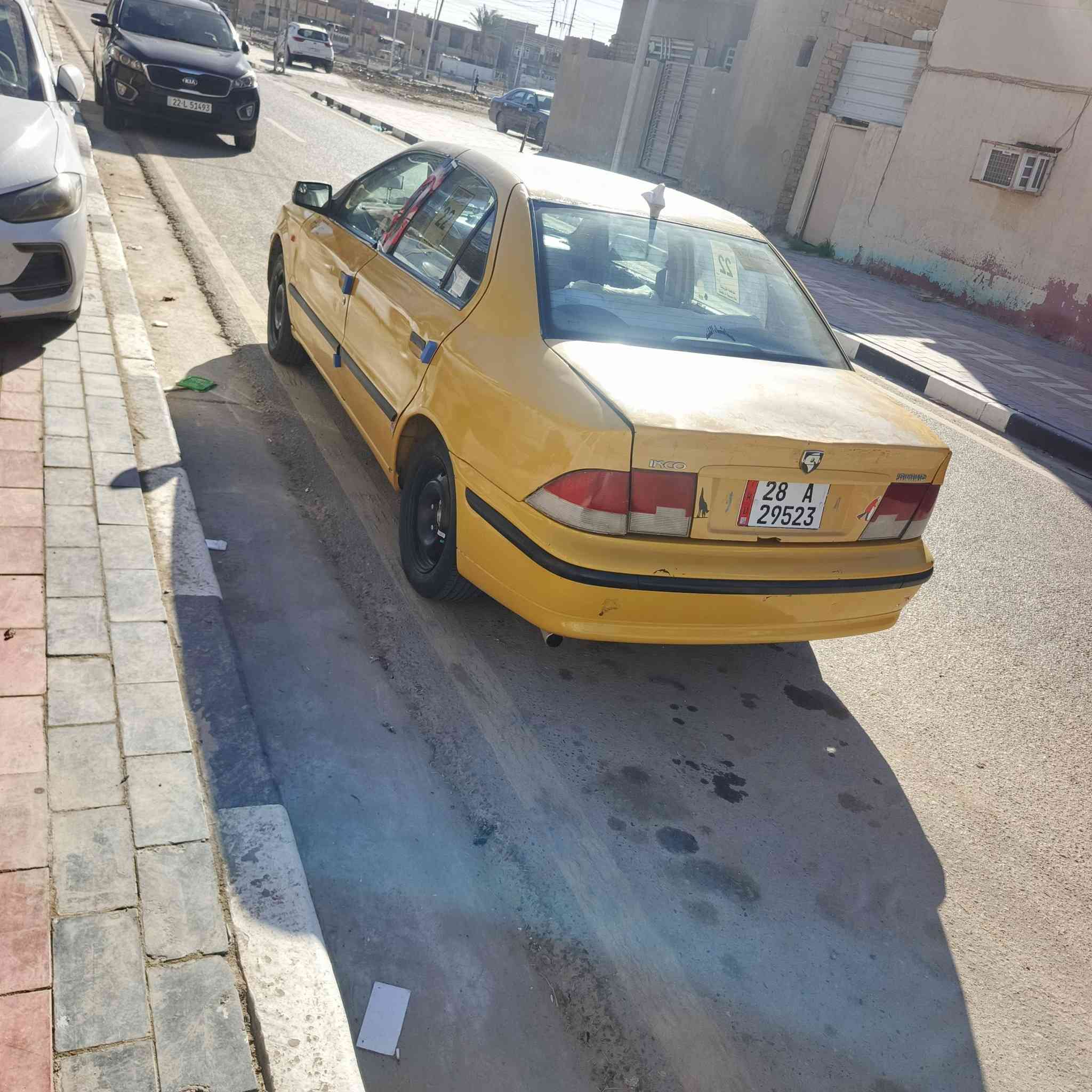 سلام عليكم سمند ٢٠١١ للبيع كير ومكينه فرنسي جدد تبريد شغال رقم نجف نكليزي مشروع وطني سعر ٣١ وبيه مجال مكاني كربلاء***********
