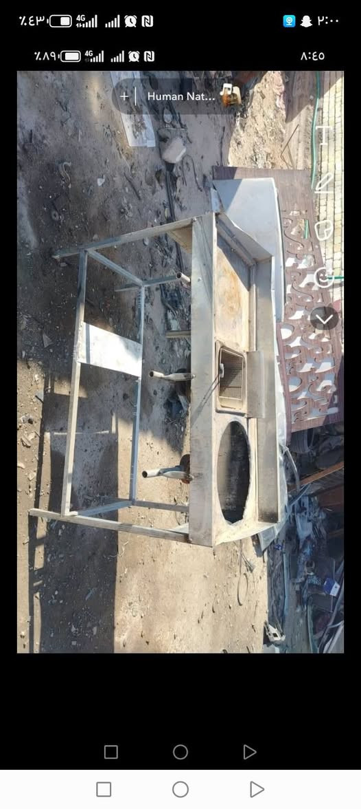 سلام عليكم غراض للبيع
حماية ١٠  بلانك ب٢٠٠ وبيها مجال أخت جديدة
ومثرامة حجم ٣٢ بانزين ب ١٧٥ الف
شواية كص ١٢٠ 
وطباخ هو مال فلافل ومال فنكر وبركر  ٧٠

العنوان بغداد ابي غريب حي القضاء مقابل مركز شرطة حي رسالة
*********** بي وتساب
