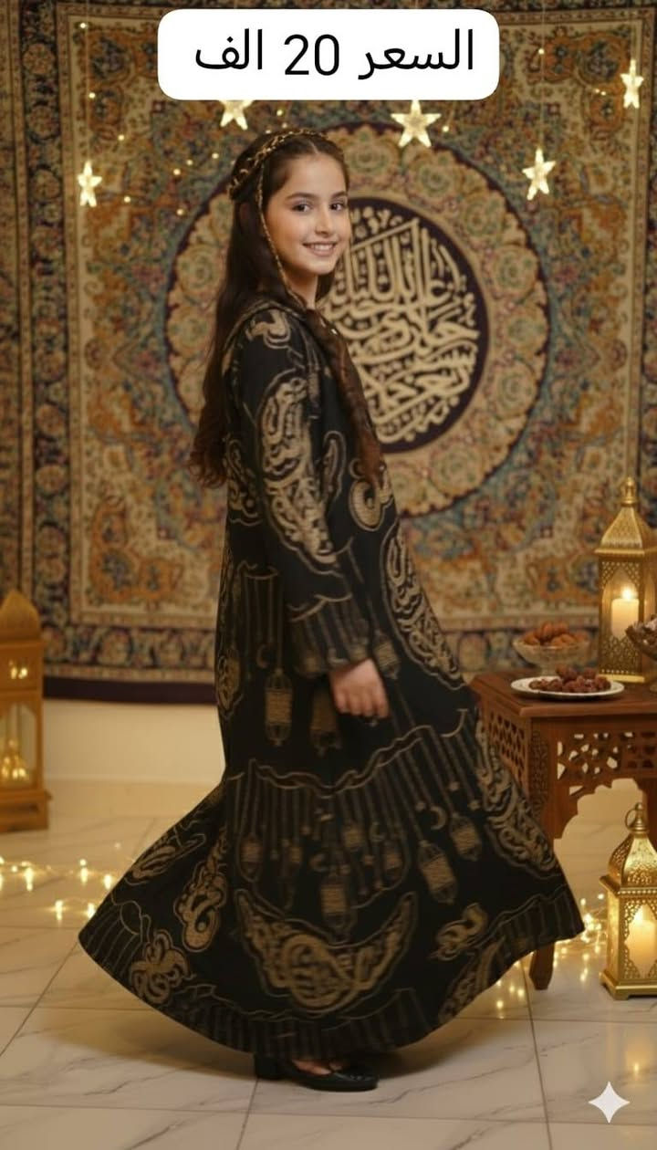 بشت رمضاني قطعتين من عمر 6 سنه الى 15 سنه السعر الدرزن 240 الف تطلع القطعه ب 20 الف الحجز وتساب *********** توصيل بغداد محافظات 5 الف
