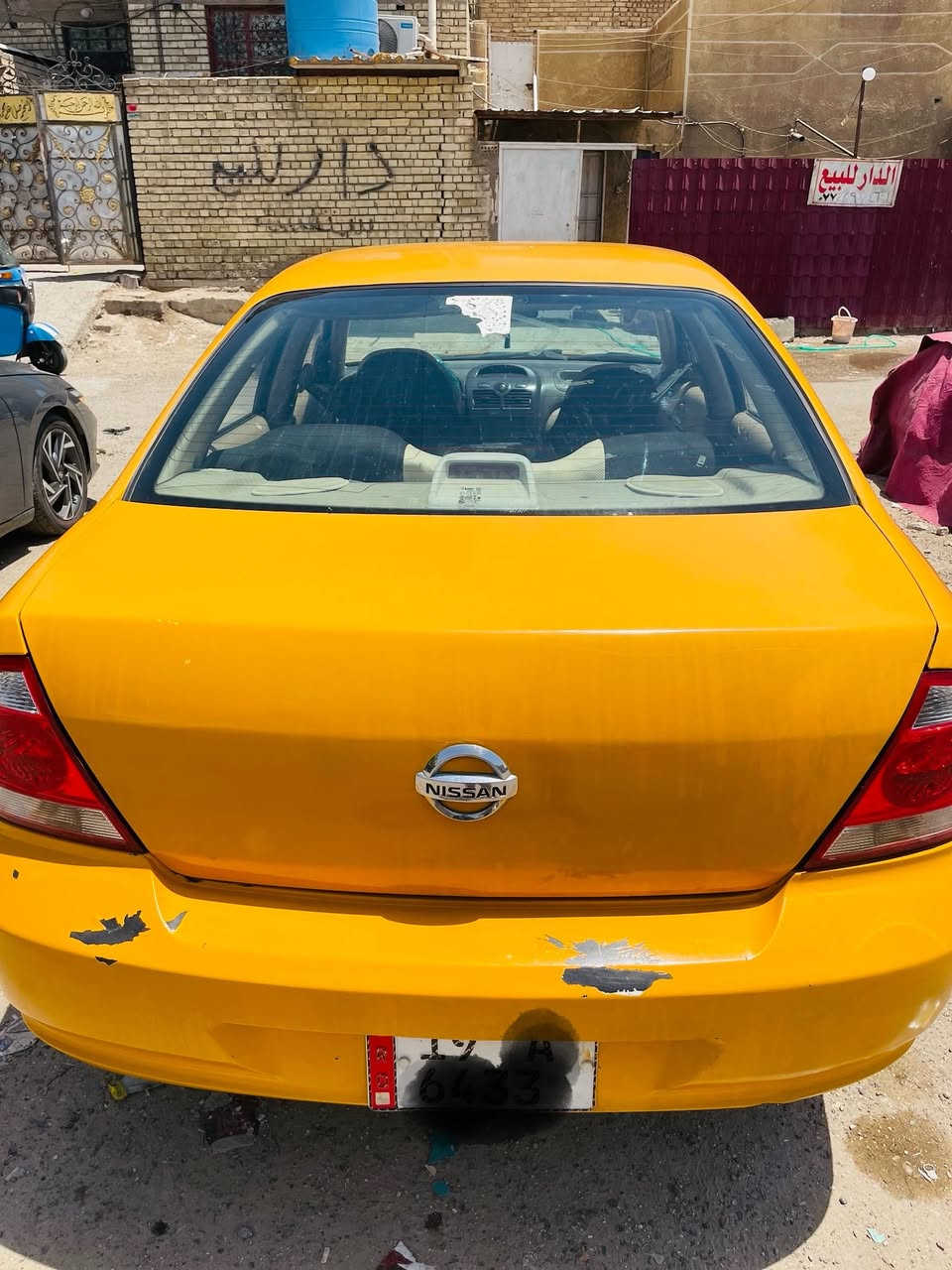 للبيع سيارة سني يمديل 2009 رقم انگليزي تبريد وي السويچ مكينة گير خير من الله
بيهة ضربة بصفحت الچاملغ اليمنة السعر 60 وبيهة مجال 
رقم الهاتف ***********
العنوان مدينة الصدر
