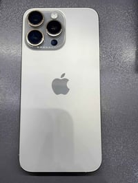 ايفون 15 pro max ذاكره 256 بطاريه 85 ماستر شرق اوسط  الجهاز مكفول كفال...