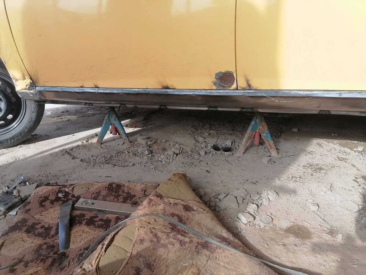 ورشة كركوك لسمكرة السيارات 
تبديل الشواصي والبرانكيتات 
وتلكيط خياسات بنسب السعر
وتعديل على بارد بحدث الطرق
الديوانية حي الزيتون قرب مطعم كاظم الحجامي 
***********
