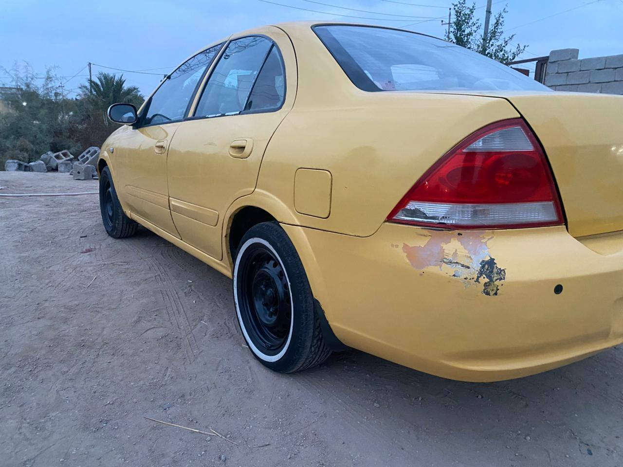 نيسان سني موديل 2008 بدي كوري باقي تفصيل مكاني ذي قار *********** سعر 60 بيهه مجال
