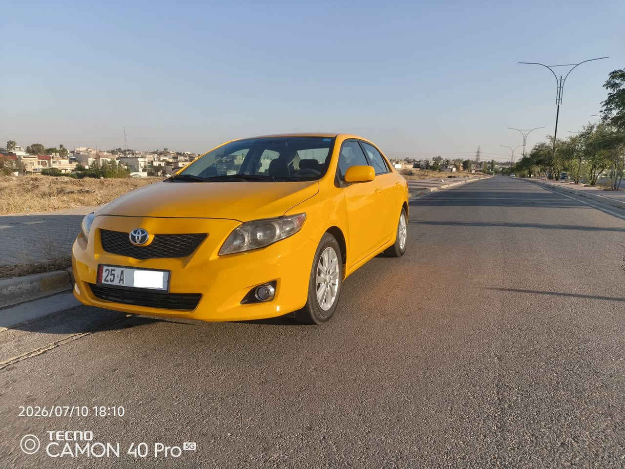 سلام علیکم اخوان کورلا 2009 للبیع فقط باب السکن مبدل بیلادی ***********
