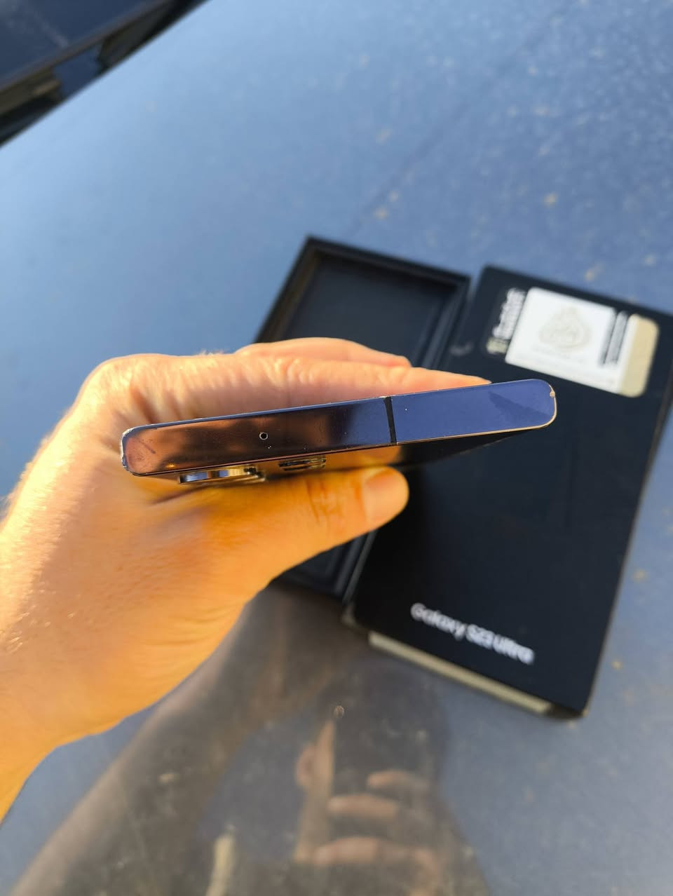 Galaxy  S23 ultra 
 نرخى 720  
زاكيره 256 رامى 12
 خاوينى 97% 
كامل ئه شيا  
 بي عه يب  و نه كراوه به زه مان 2رؤژ
گه ياندن هه يه 
شوين كركوك 
***********
***********
------------------------------------------------------------------------------------
سعره  720  الف 
ذاكره 256  رام 12
 نظافه 97% 
 غراضه كامل 
  مابيه عيب خطين  و مامفتوح  بضمان يومين الفحص
متوفر توصيل
مكاني كركوك
***********
***********
