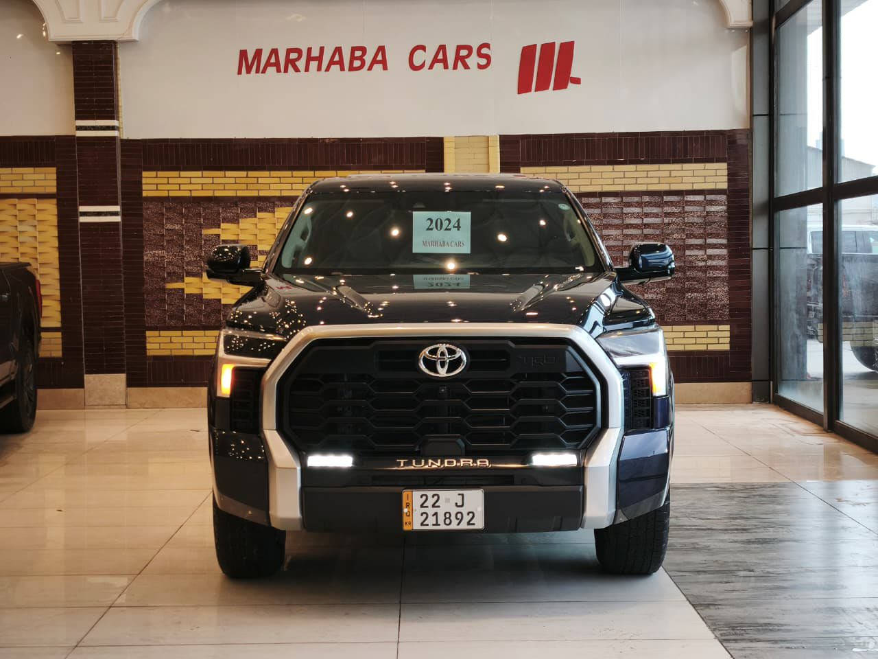 MCA IRAQ 
——————————
BRAND : TOYOTA TUNDRA
CLASS : LIMITED TRD
ENGINE : V6 - 3.4T  - 4x4
STATUE : CLEAN TITLE كلين تايتل 
YEAR : 2024
PRICE :  $
COUNTER :  32,000 MILE
IMPORTING : وارد كندى 
ADRESS : Erbil , أربيل شارع ١٠٠م صف دائرة گمرگ
FOR IFORMATION CALL US :
MARHABA CARS 
 📞 : ***********
📞 : ***********
