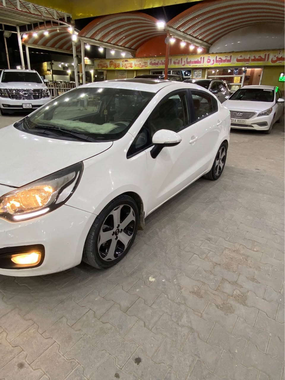 كيه ريو موديل ٢٠١٥ كفاله عامه سونار موجود  بيه بارد قليل بدون صبغ سعرها  ٩٥بيه مجال بسيط مكاني نجف حي ندا  *********** النجف, العراق
