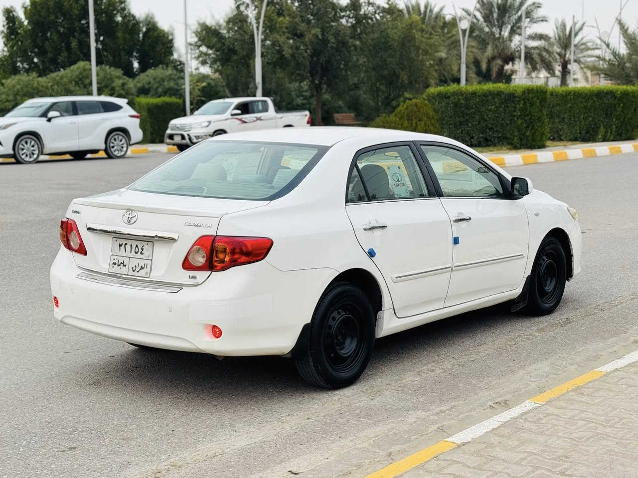 السلام عليكم...
للبيع...نقد فقط  اعتذر عن الاقساط 
بسعر 108$وبيه مجال بسيط
كورلا 2008خليجي لون ابيض ثلجي ❄️ 
رقم سليمانيه 
شرط التحويل والغرامات 

✅محرك1800/شرط لاتبخير ولاتنقيص 
✅كير اتوماتيك بدون اي عيب مال بيت"
⚔️المواصفات⚔️
داخل لونين 
اربعه 4️⃣ دسك 
كشنات جك 
بلوجكترات 

 ✅سياره جديده شرط برغي ما ناقصها 💯➡️Ⓜ️

🔴سياره بيها باب السايق بدون حادث اثر تقشير والدوسه السكن فقط Ⓜ️➡️

تايرات 4️⃣ جديدة 🆕 
صدر امامي خلفي كله جديد 
شرط التحويل ثاني يوم
السعر 108$ وبيها مجال بسيط 
مكان السيارة صلاح الدين تكريت الديوم 
رجاءً ما أقفل سعر بالتلفون تعال وتدلل 
للاستفسار ***********
***********
