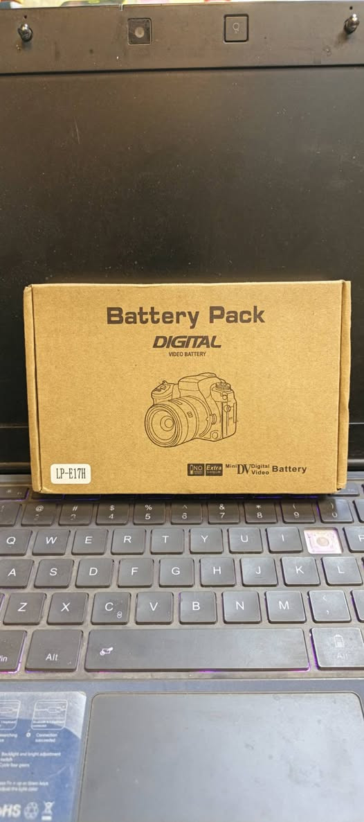بطارية كامرة كانون موديل Lp-E17

سعة 1800 mAh

13 wh

منفذ شحن type -c 

عدد 2 

سعر 20 الف دينار

للتواصل وتساب ***********

توصيل جميع محافظات العراق 5 الاف
