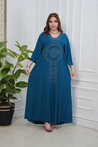 جديد • دشداشة نسائي • كشمير ستراس