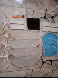 مجموعة ٨ قطع • فرش جانبية • ٦ فلاتر