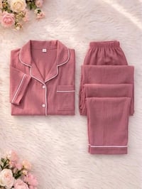 ألوان متعددة • مقاسات XL-3XL • قماش لنن ناعم