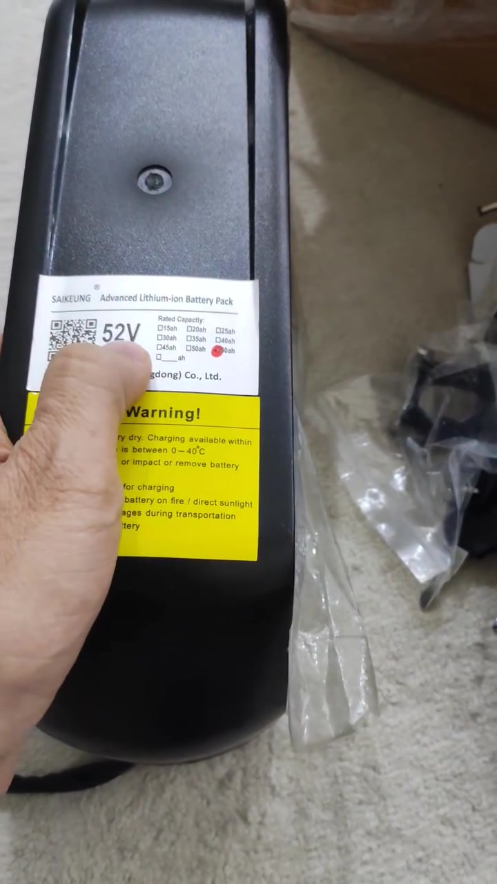 بطاري 52v 60A
جديد مع شاحينة و ملحقاتة


**إذا كنت صاحب هذا الإعلان وتريد حذفه لأي سبب، رجاءا أرسل رسالة إلى الدعم الفني**