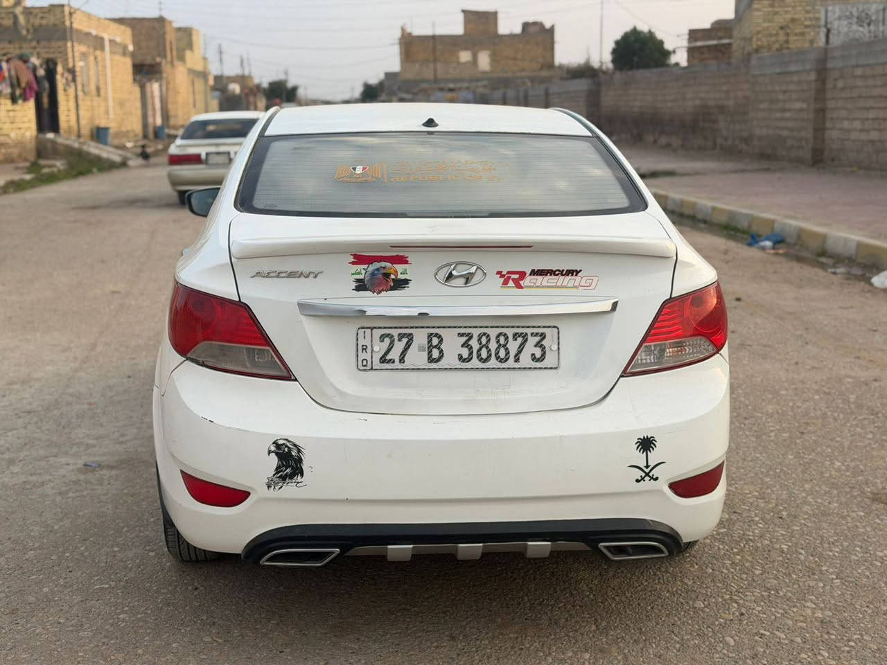 اكسنت✨ موديل 15 خليجي //كير مكينه باكيت1400//. سياره كفاله عامه من ضربه وتبديل. فقط بيه قطع صبغ الجمالي. كهربائيات حداديه تخم تاير كله شغاله تبريد شغال سنويه ال 30 مشروع وطني رقام نلكيزي جدد 
السعر 👈.  73. وبيها مجال حك جيه العنوان العمارة 🦅 مكلف بنشر شراي تصل علا صاحبه 📞. ‏‪***********‬‏
