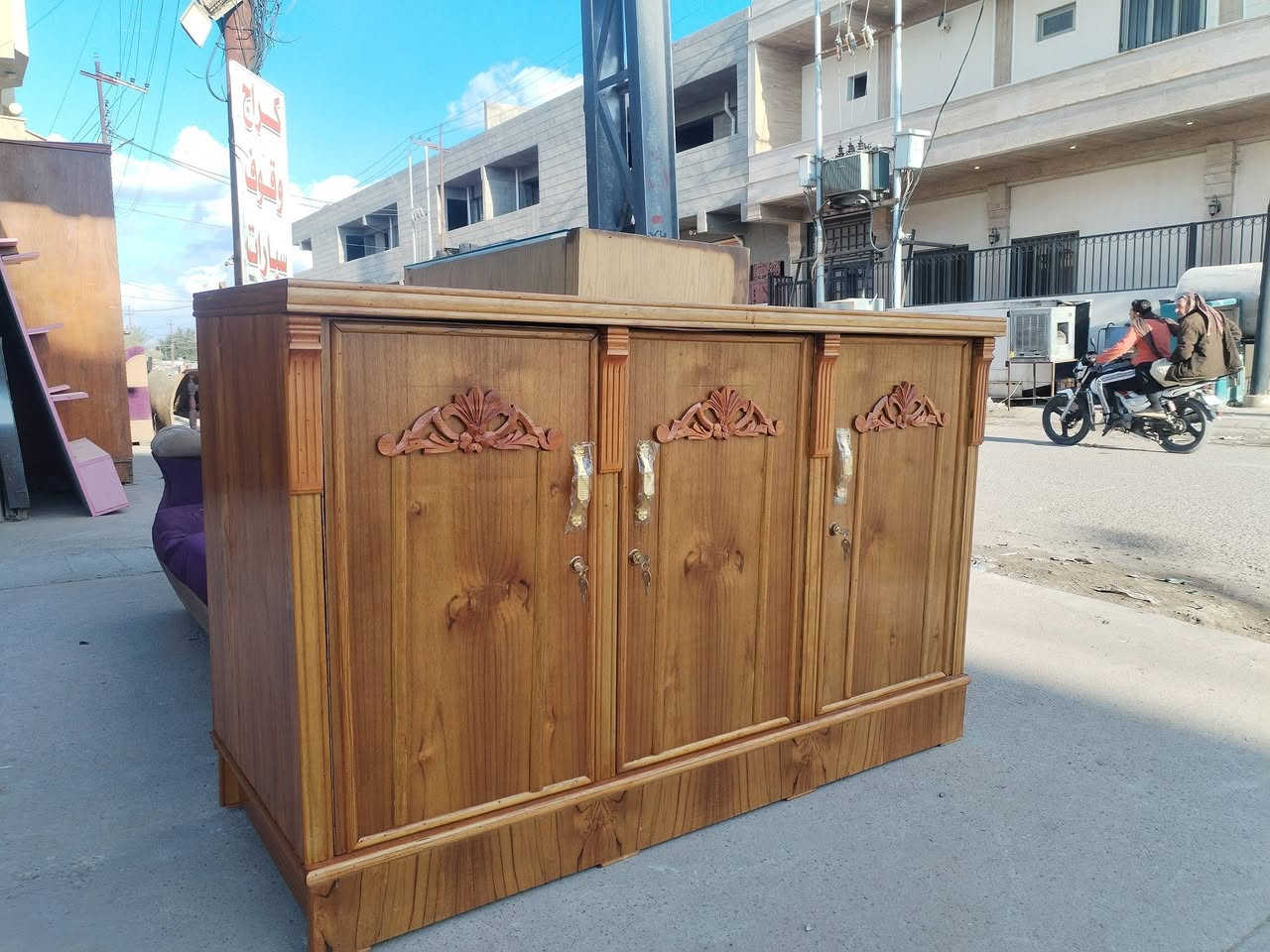 بسم الله تم توفير بوفيات منضديه جديده صاج
محل فواد النجار بلد شارع المحيط مجاور المحكمة الجديده ***********
اسعار مناسبه🌹🌹
