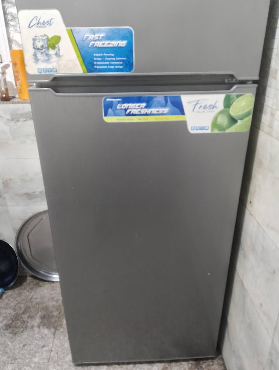 سلام عليكم
ثلاجه جنرال استعمال سبوعين فقط بسعر مناسب جدا ب250 الف حجم 28 قدم جبيره لون رصاصي مكاني بغداد العامريه
للستفسار *********** وتساب موجود
