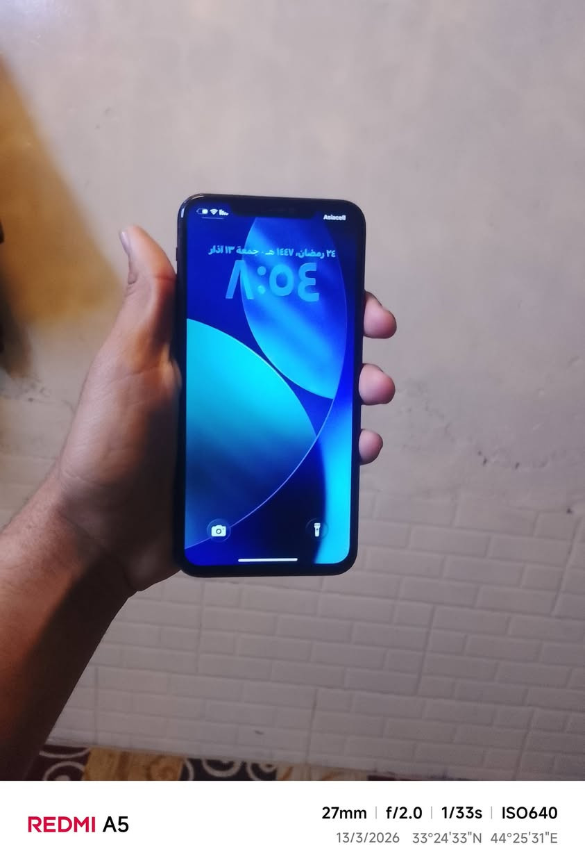 ايفون دعش برو ماكس جهاز  شرق اوسط A مبدل شاشة اصلية وفيس ايدي يرادلة برمجة بطارية 87 بلادية جهاز شخط مابي نضيف حيل كانراتة يموتن كلة شغال مكاني ببغداد حي اور رقمي *********** سعرة 270 وبي مجال حك جية
