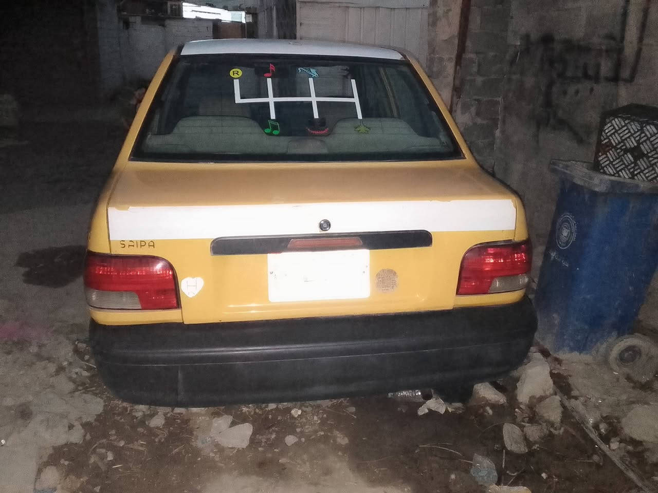 سلام عليكم لبيع سياره سايبه موديل 2015 محرك وكير مكفولات  كهربايات كلها شغاله صدر امامي خلفي نضيف بور ستيرن جديد  تخم تاير نضيف باتري جديد سياره خير من الله ربع ماذب عليها  سياره بدون تحويل تكفله سرقه وعشائر سنويه اسكنر عضم عاج  سعر 15 بيها مجال  مكان سياره بغداد دولعي رقم هاتف *********** بي واتساب
