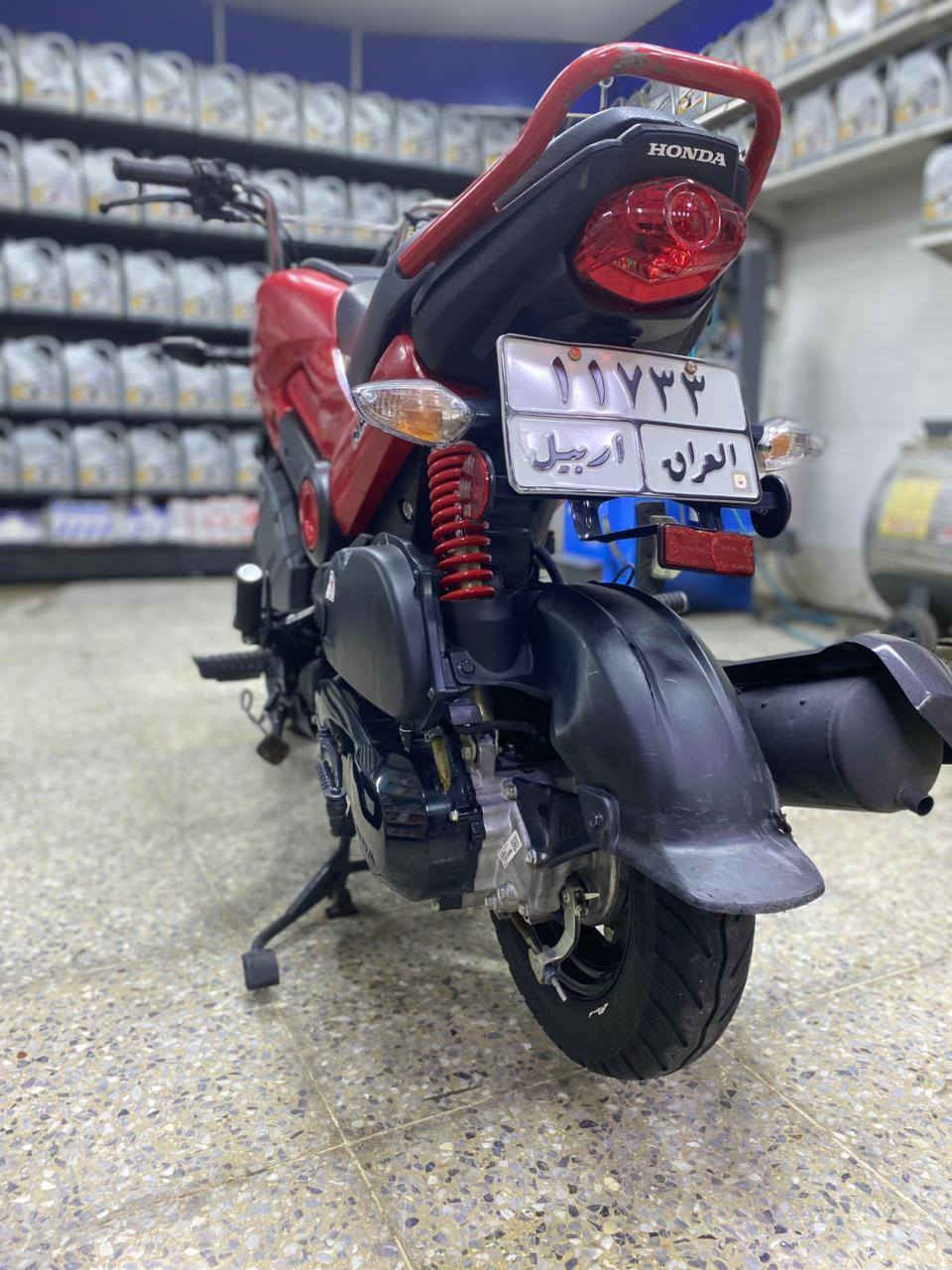 السلام عليكم 
درجه هوندا البيع
ماشيه 12الف
رقم السنوية اربيل 
اوتماتيك مو كير 
مكفولة كفاله عامه 
***********
تحول مباشر
