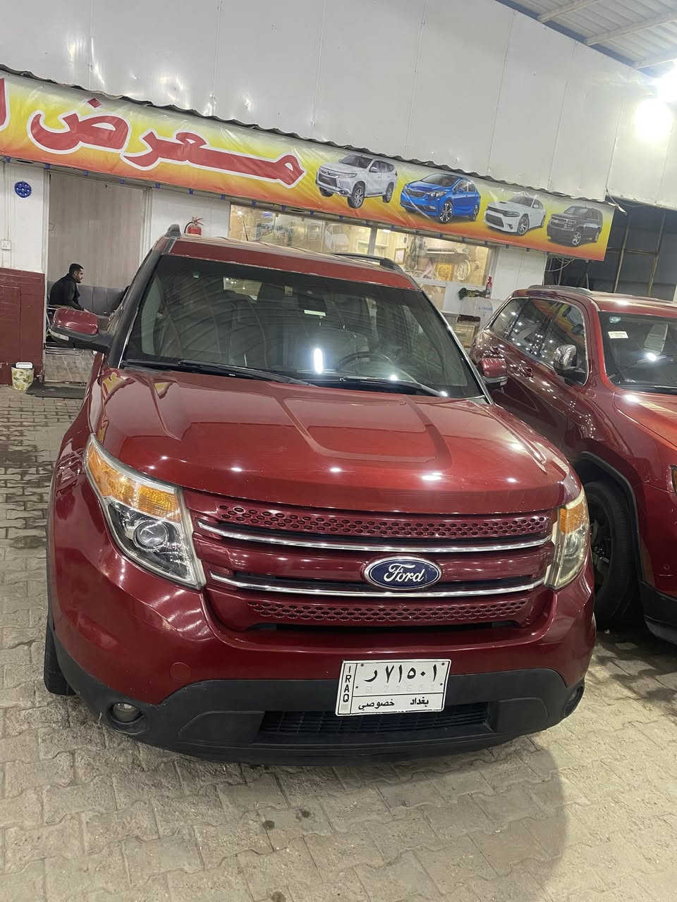 فورد اكسبلور 2013 وارد امريكي حادثها باب وجاملغ سياره جديده وغير متعوبه جاهزه من كلشي كير مكينه حداديه تبريد مكاناها النجف سعرها ١٢٥ للاستفسار ‭٠٧٨٣ ٢٦٠ ٢٢٨٨‬
