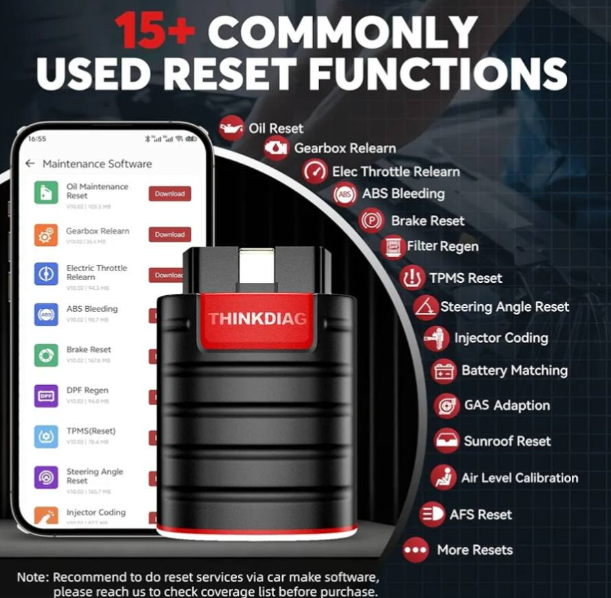 كاشف اعطال اولاين مع تحديثات لمده عام مجانا من الشركه 
تشخيص شامل: يدعم فحص جميع أنظمة السيارة وقراءة ومسح رموز الأعطال. 
وظائف متقدمة: يتضمن ترميز وحدة التحكم الإلكترونية (ECU Coding) واختبارات ثنائية الاتجاه. 
خدمات الصيانة: يوفر أكثر من 16 وظيفة إعادة ضبط (Reset Functions). 
الاتصال: يعمل عبر البلوتوث مع الهواتف الذكية (Android/iOS). 
عن طريق التطبيق ( ملاحضه سعره جدا غالي بره فوك ال 170 الف اني رح ابيعلكم القطعه بس ب 60 الف


**إذا كنت صاحب هذا الإعلان وتريد حذفه لأي سبب، رجاءا أرسل رسالة إلى الدعم الفني**
