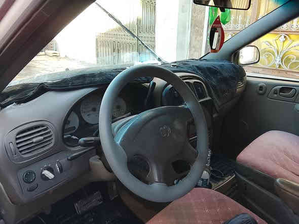 دوج كرفان ٢٠٠٤ بتره رقم نجف
مكينة ٣٣٠٠ سته سلندر جديده والوصل موجود منظومة تبريد كامله جديدة صدر امامي جديد 
كهربائيات شغاله وتمام السياره ما بيها ضبغ فقط جاملغ ايمن مبدل والبلادي موجود عندي 
السياره جاهزه ونظيفه مكاني بغداد حي اور رقمي ***********
السعرر ٦٣ قفل قفل
