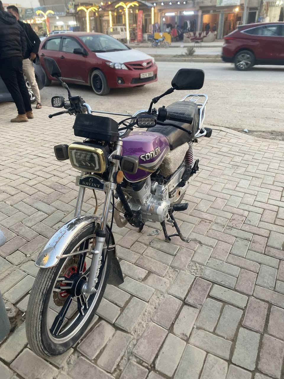 سلام عليكم ورحمة موطور ايراني  موديل 23 نضيف مرتب السعر 400 قفل منفيس موجود التواصل عل رقم التالي ***********
