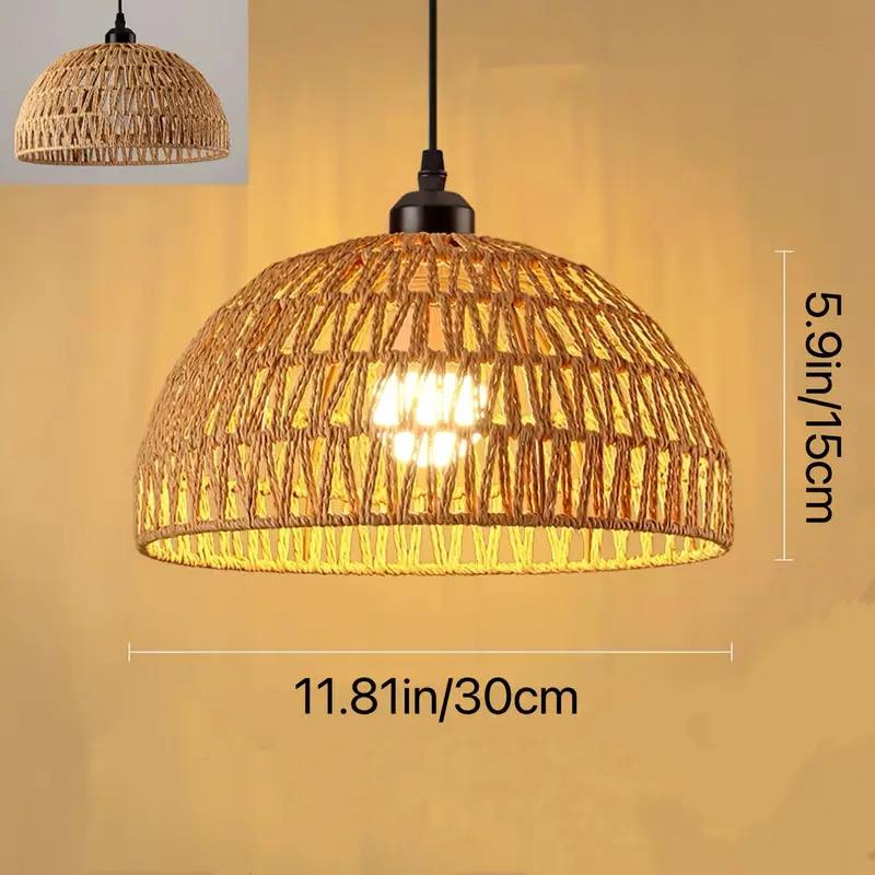 هذا المنتج عبارة عن ثريا متدلية بنمط ريفي أو "بوهو" تتكون من غطاء مصباح منسوج وقاعدة خشبية خفيفة.


**إذا كنت صاحب هذا الإعلان وتريد حذفه لأي سبب، رجاءا أرسل رسالة إلى الدعم الفني**