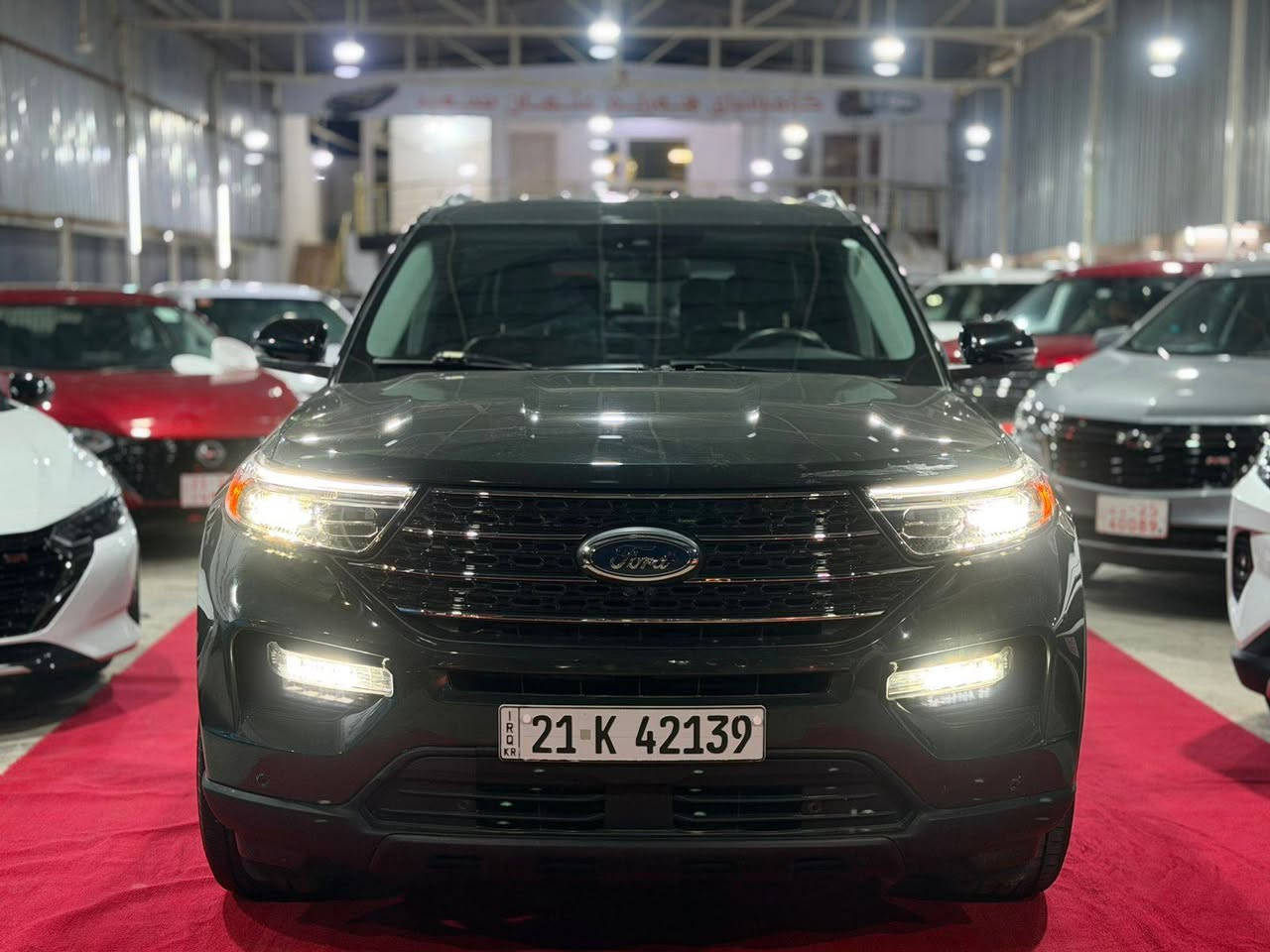 2023 Ford Explorer Limited
فقط بيع بدون مراوس
فورد اكسبلور موديل 2023
سعر198$
مواصفات لمتد فول 1/1فقط بدون بانروامه
سياره بيه جاملفين صبغ و باب و بونيد فقط 
دزلي رساله واتساب ادزلك صور حادث 
رقم سليماني بأسمي شرط تحويل و غراما 
مكان كركوك 
للاتصال *********** + واتساب كركوك, العراق
