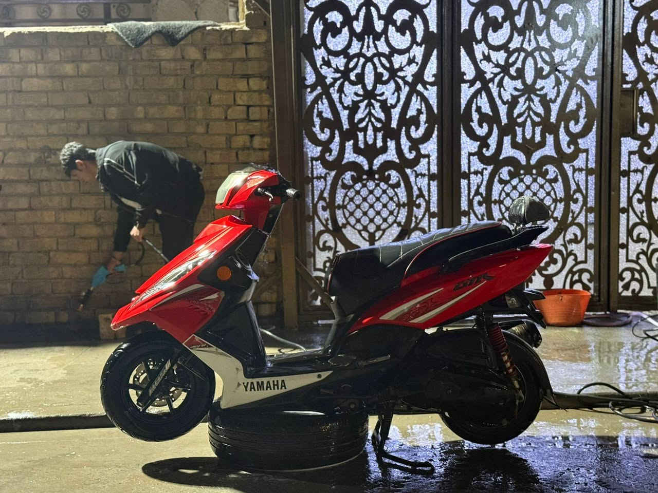 السلام عليكم دراجه جيتي ار دراجه مال رمبه للبيع ٩٥٠ السعر ***********
