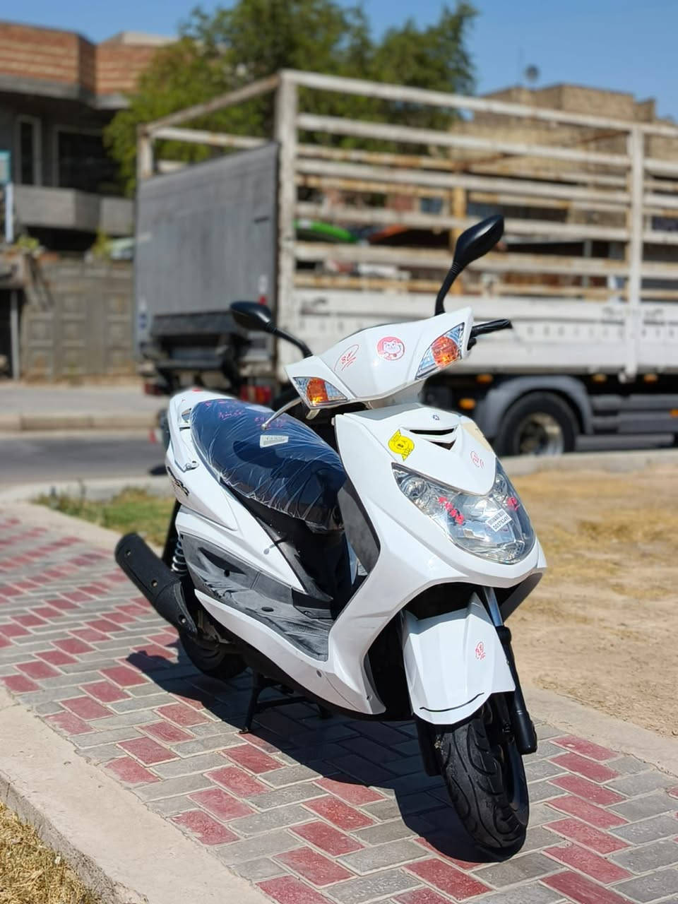 سلام عليكم.... مكلف بلنشر
دراجة سكنس(فحل )  🛵 للبيع
دراجة شلعه معدل كهربائيات كلهه شغاله 
دراجة جديده  بلادية
أي نقص مابيهة
جيب فيتر وتعال افحص
العنوان بغداد مدينه الصدر قرب مطعم ليمونه الاستفسار الاتصال على الرقم 📞 ***********
